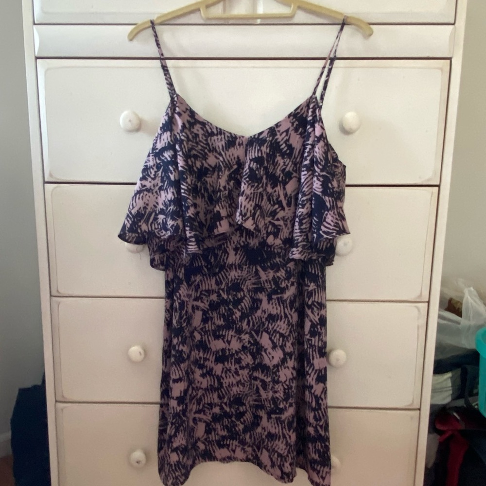 NWOT Aqua Patterned Dress